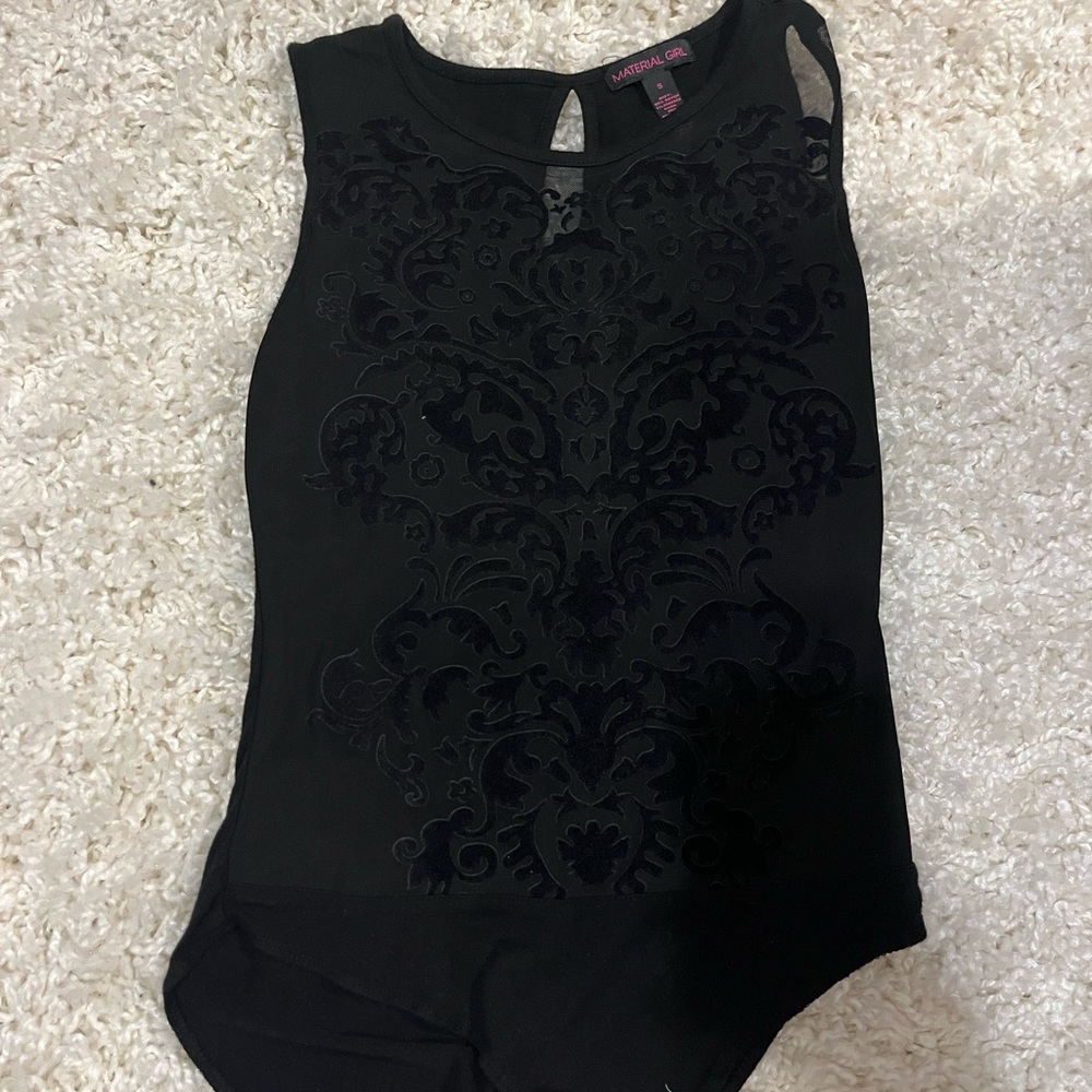 Black bodysuit